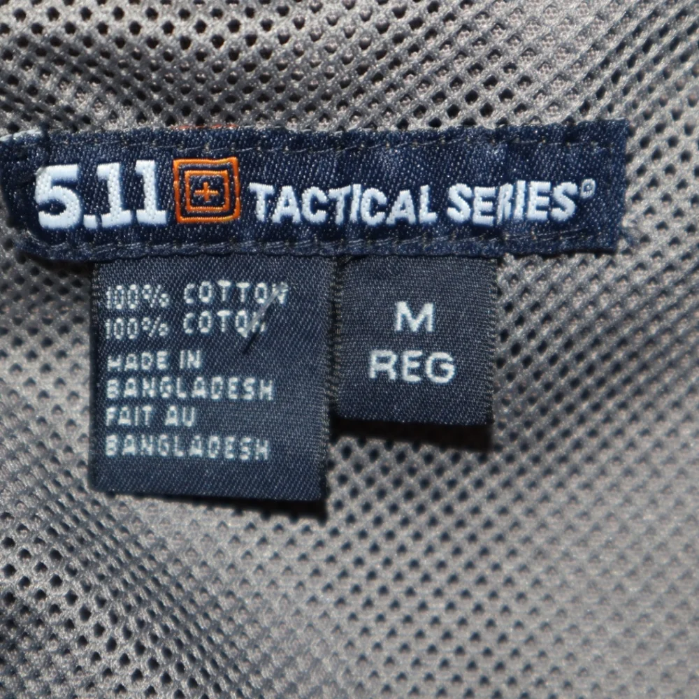 5.11 Tactical Gray Casual Button Down Shirt - Picture 12 of 14